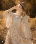 Vintage Lace Boho Dress , also for Maternity Photo Shoots