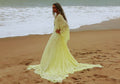 Flattering Boho Weddingdream dress, costum made designer dream - AkitaArigatosonFashion